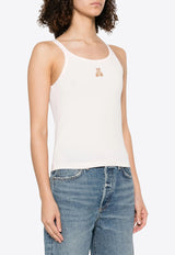 Palm Angels Mini Bear Tank Top Powder PWAD076S25JER001_3C60