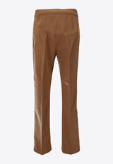 Max Mara Okra Satin Tailored Pants Caramel 2511131072600OKRA_070