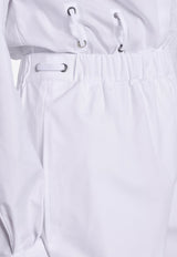 Max Mara Antiope High-Rise Mini Shorts White 2511141022600ANTIOPE_001