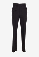 Ann Demeulemeester Habiba Cigarette-Leg Pants Black B0012422FA556_099