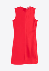 AMI PARIS Sleeveless Midi Dress Red FDR066AC0014_632