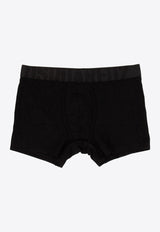 Dsquared2 Logo Waistband Boxers Black D9LDG5700_001