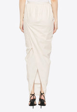 Rick Owens Soft Pillar Maxi Skirt Cream RP01E7331P_41