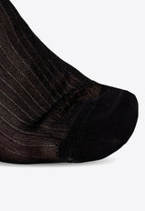 Dsquared2 Heart Appliqué Socks Black DFV023240_001