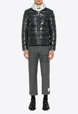 Thom Browne Reversible Zip-Up Puffer Jacket Gray MJD133X07259_055