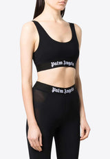 Palm Angels Logo Underband Sports Bra Black PWVO010C99FAB001_1001