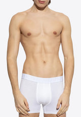 Dsquared2 Logo Waistband Boxers White D9LDG5700_100