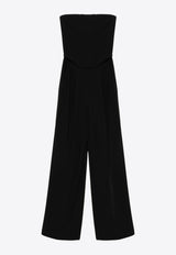 PINKO Gallo Strapless Jumpsuit Black 104884A213_Z99
