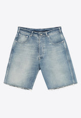 Maison Margiela Cut-Off Denim Shorts Blue S50MU0086S30383_961