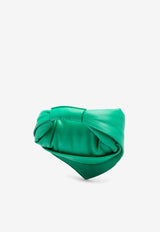 Federico Cina Mini Tortellino Nappa Leather Handbag Green MTB0101_GREEN