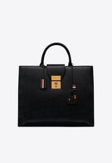 Thom Browne Handbag Leather Keyring Black UAM063A00198_001