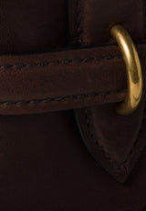 Miu Miu Aventure Nappa Leather Top Handle Bag Brown 5BB169VOOO2BBL_F0NBL