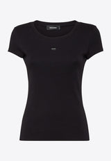 Dsquared2 Logo Print Slim T-shirt Black S75GD0465D20021_900
