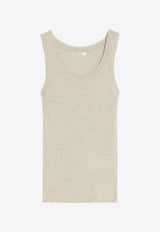 Max Mara Eliadi Ribbed Wool Tank Top Sand 2511361021600ELIADI_003