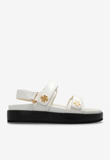 Tory Burch Kira Leather Sport Sandals Cream 144328 0-104