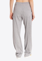 Versace Debossed Logo Twisted Track Pants Gray 1020464 1A14817 1E230