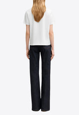 AMI PARIS Ami De Coeur T-shirt White BFUTS035724_100