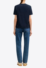 AMI PARIS Ami De Coeur T-shirt Navy BFUTS035724_430