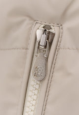 Brunello Cucinelli Zip-Up Padded Vest Gray MM4911797CUE79_Grey_34275673