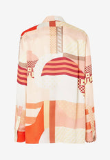 Fendi Patchwork Printed Long-Sleeved Shirt Multicolor FS8274AUQMF1SAW_Bahamas25_34276948