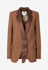 Fendi Double-Breasted Wool Blazer Brown FJ7649AQ3HF1T6L_Tobacco_34276903