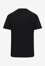 Givenchy Logo Embroidered T-shirt Black BM71NK3YRS001_Black_34275625