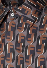 Fendi Fendinity Print Silk Long-Sleeved Shirt Multicolor FS1319AVDBF1TRS_Peltroblu_34276936