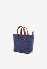 Fendi Small FF Jacquard Denim Tote Bag Denim 7VA658AUGOF1SCG_STONE_34276959
