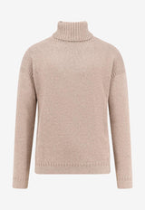 Loro Piana Tyne High-Neck Cashmere Sweater Beige FAP5976D0V9_VOLCANIC SOIL_29850778