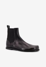 Brunello Cucinelli Lace-Up Leather Boots Brown MZOLG3036PC8279_Dark Brown_34275570