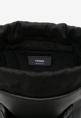 Fendi Mini Strike Cher Messenger Bag Black 7VZ086AMAC_F0GXN_NEROPALLADIO_34276965