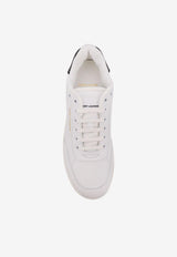Saint Laurent SL/61 Leather Sneakers White 81947600NI09061_Blanc Optique/Nero_29852323