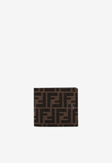Fendi FF Jacquard Leather Wallet Brown 7M0169ALWKF0L3T_Tbmrnrpall_34276972