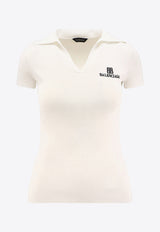 Balenciaga BB Icon Polo Knit T-shirt White 835501T52319040_White_34275562