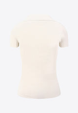 Balenciaga BB Icon Polo Knit T-shirt White 835501T52319040_White_34275562