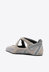 The Attico Floor 01 Ballet Flats Gray 251WSH00871MIX062AA_084