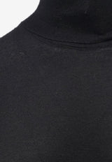 Brunello Cucinelli Ribbed High-Neck Sweater Black M2300103CH101_NERO GRIGIO SCURO_30005273