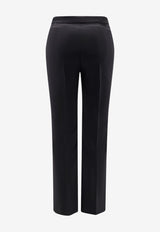 Elisabetta Franchi Straight-Leg Tailored Pants Black PA10856E2110_Nera_29845522
