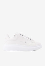 Alexander McQueen Oversize Leather Sneakers White 553680WIAIG9007_White_29857200