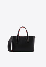 Christian Louboutin Mini Cabata Studded Leather Tote Bag Black 3255086B078_BLACK/GUN METAL_29853347