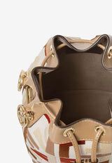 Fendi Mon Tresor FF Jacquard Bucket Bag Multicolor 8BS093AYDFF1TVK_MLC+GREZZO+OS_29854369