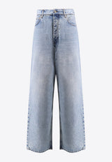 Balenciaga Faded Wide-Leg Jeans Blue 745213TRW556185_CLASSIC_29846944