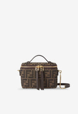 Fendi FF Jacquard Vanity Shoulder Bag Brown 8BS108AFPMF1GL7_T.MORO+R.EBANO+OS_29850431