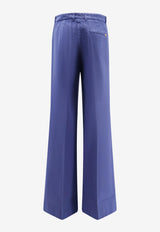 Chloé Classic Wide-Leg Pants Blue CH25SPA76365_401_DEEP BLUE_32772802