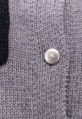 PINKO Sulcis Wool Cardigan Gray 105498A2PLIZI_Grey_29844473