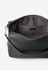 Fendi Large Lui Grained Leather Shoulder Bag Black 7VA667ASIHF0GXN_Black_29850158