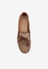 Valentino Palm Avenue Suede Loafers Brown 7W2S0MW1BTLAMV_DARK KHAKI-TOBACCO/BARK BROWN_29848547