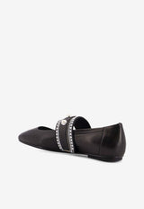 PINKO Max Embellished Ballet Flats Black SD0381P003Z99_Black_29845043