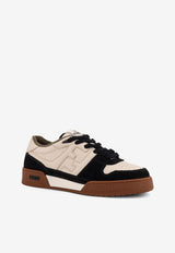 Fendi Match Low-Top Leather Sneakers Multicolor 8E8252AHH2F1FZB_NERO+MILK+NERO_29851762