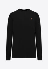 Polo Ralph Lauren Long-Sleeved Logo T-shirt Black 710760121001_POLO BLACK_29844070